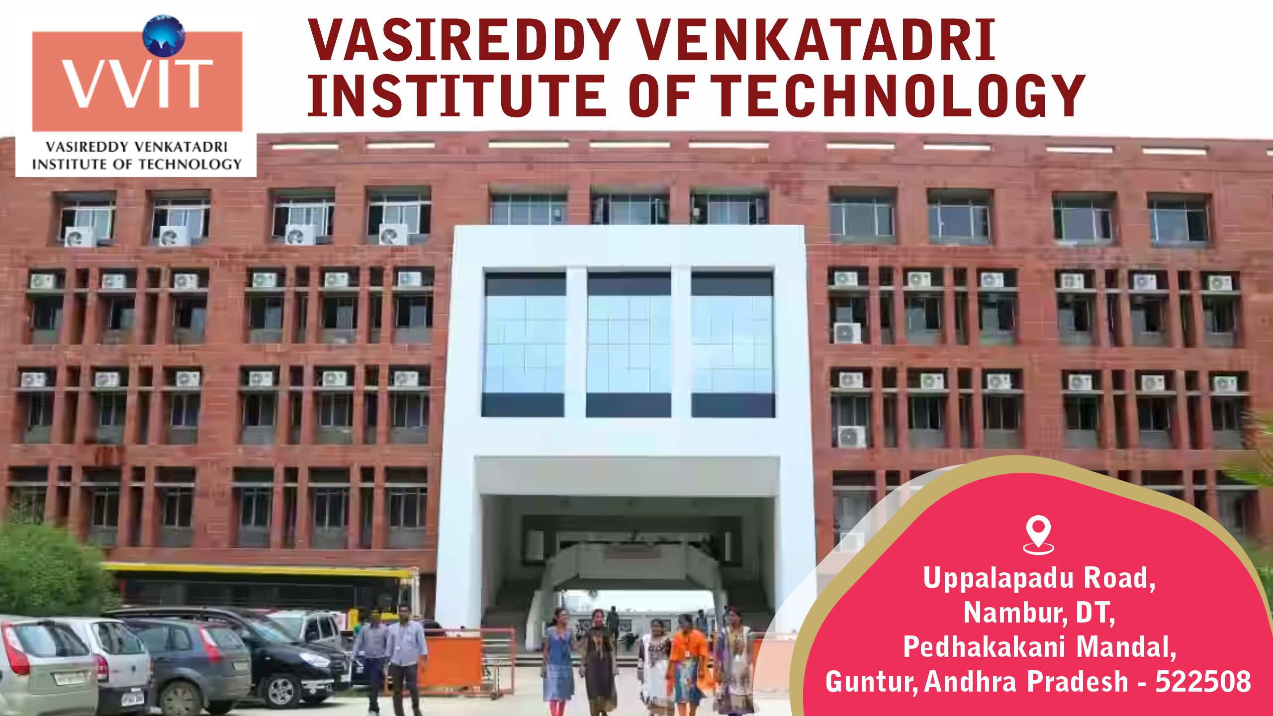 out side view of Vasireddy Venkatadri Institute of Technology